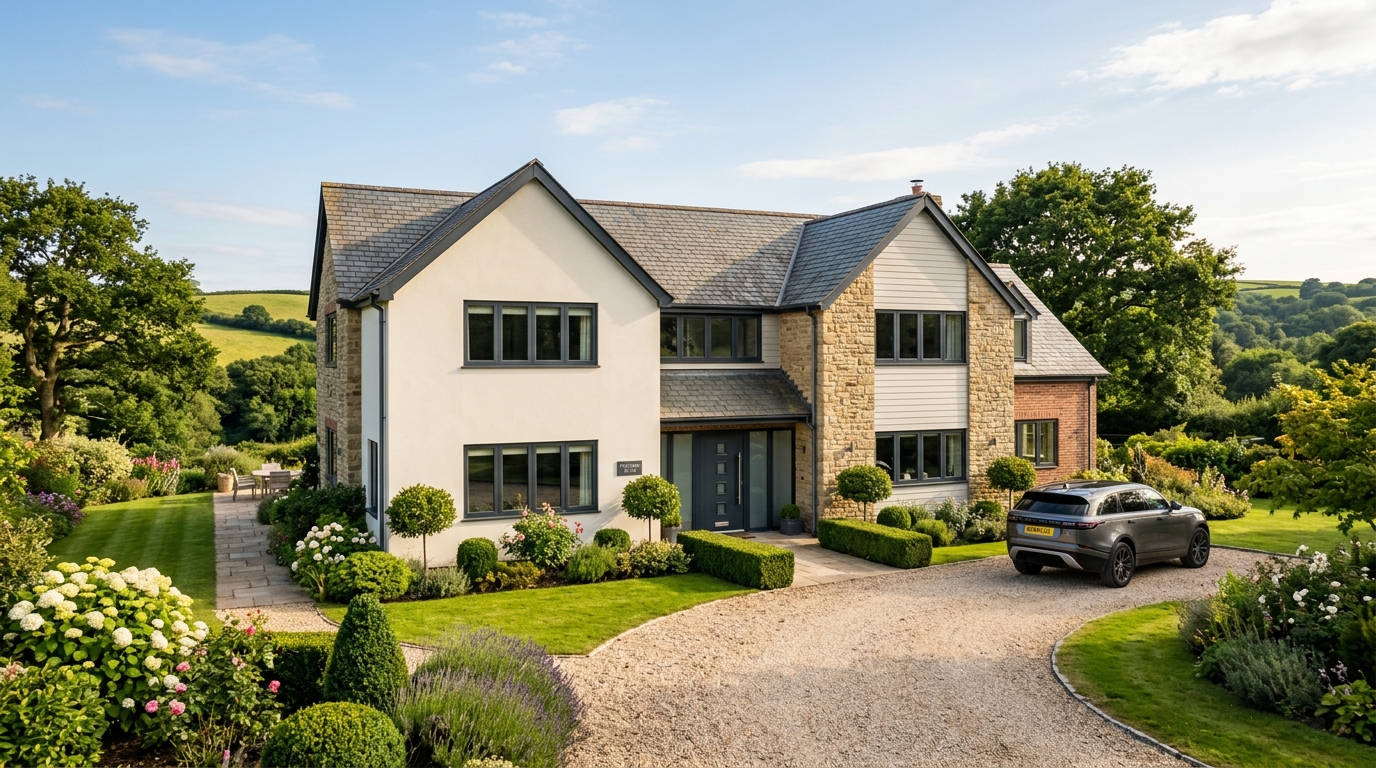 British residential home in Devon